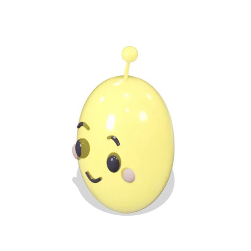 Yuzu Jelly Character at Rest (Jelly Friends Playroom)