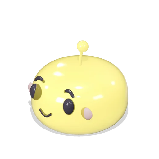 Yuzu Jelly Character Squashed (Jelly Friends Playroom)