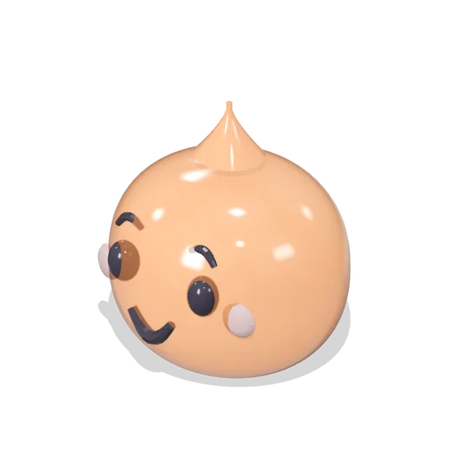 Ember Jelly Character at Rest (Jelly Friends Playroom)