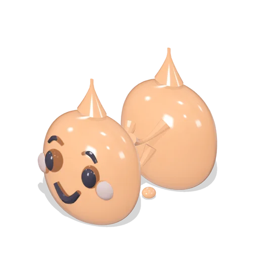 Ember Jelly Character Pulled Apart (Jelly Friends Playroom)