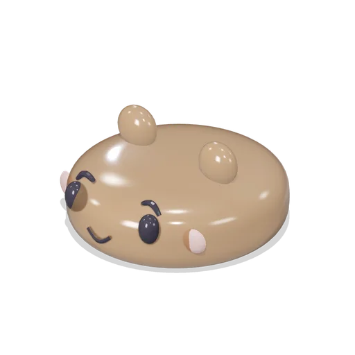 Cocoa Jelly Character Squashed (Jelly Friends Playroom)