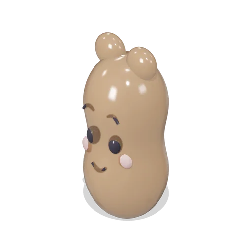 Cocoa Jelly Character Stretched (Jelly Friends Playroom)