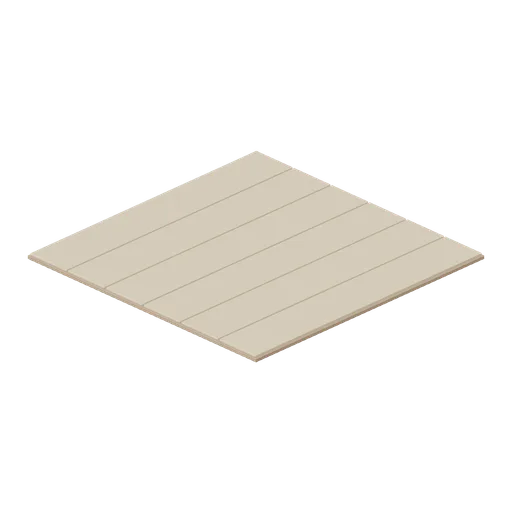Pale Oak Floor Tile 2 m (Jelly Friends Playroom)