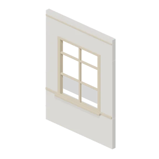 Tall Playroom Window Wall Bay 2 m (Jelly Friends Playroom)