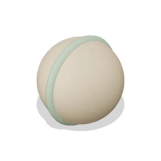 Painted Wooden Play Ball (Jelly Friends Playroom)