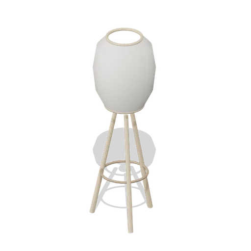 Paper Lantern Floor Lamp (Jelly Friends Playroom)