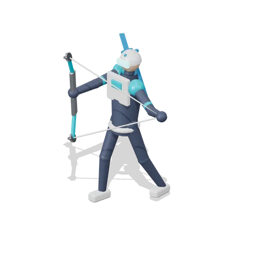 Kestrel Hero Figure Full Draw (Hero Shooter Harbour Payload)