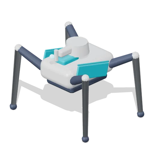 Quill Four Legged Bot Hero Figure (Hero Shooter Harbour Payload)