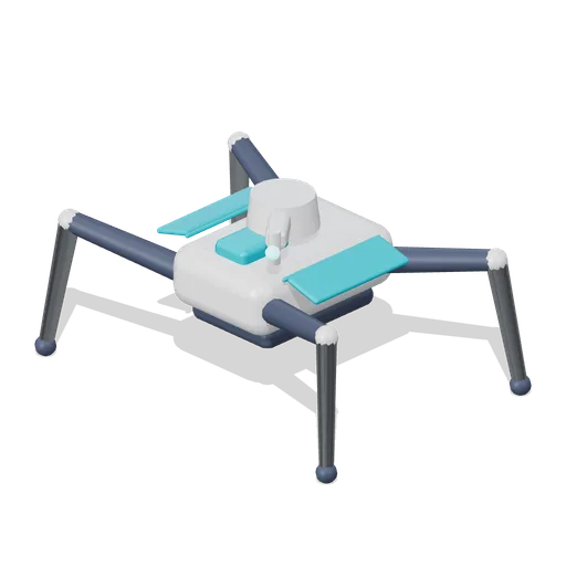 Quill Hero Bot Turret Mode (Hero Shooter Harbour Payload)
