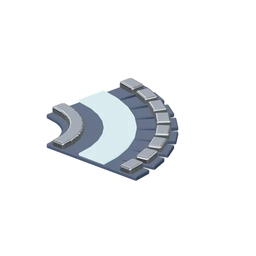 Payload Track Quarter Curve (Hero Shooter Harbour Payload)