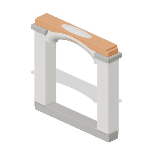 Arched Colonnade Bay 4 m (Hero Shooter Harbour Payload)