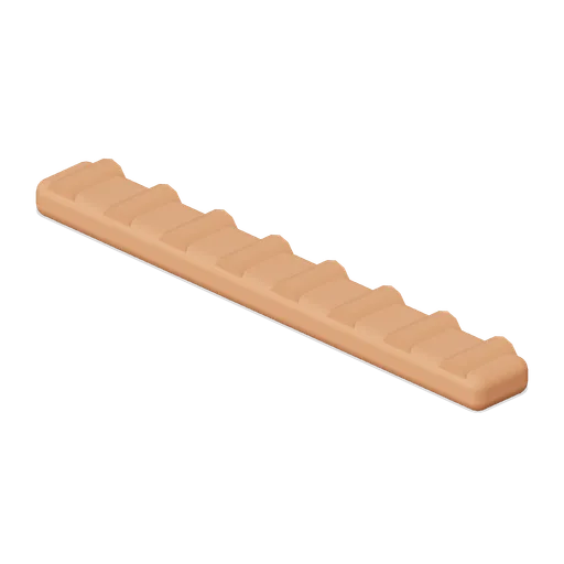 Tiled Roof Ridge 4 m (Hero Shooter Harbour Payload)