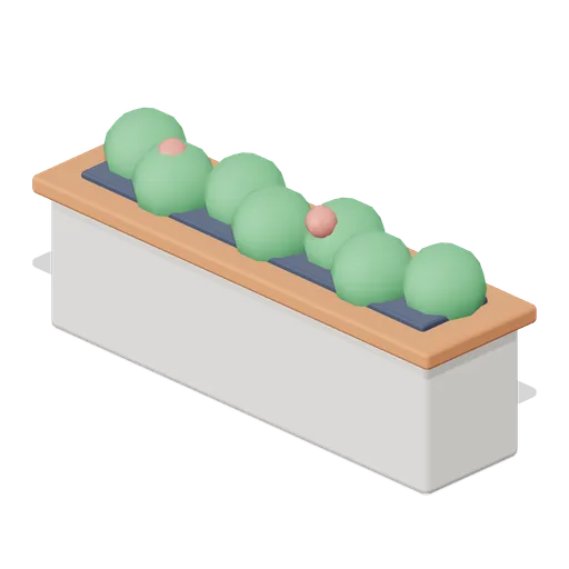 Low Planter Wall (Hero Shooter Harbour Payload)