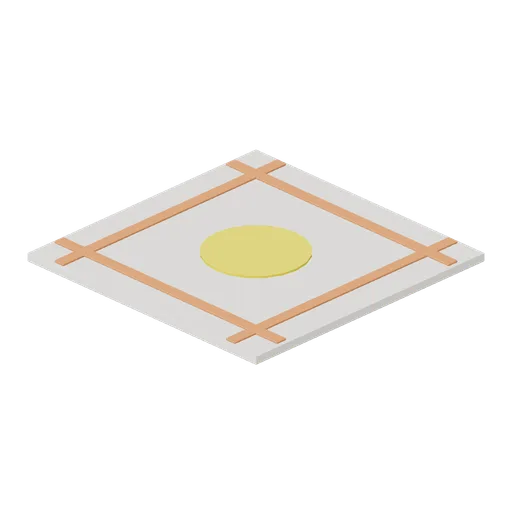 Plaza Ground Tile 4 m (Hero Shooter Harbour Payload)