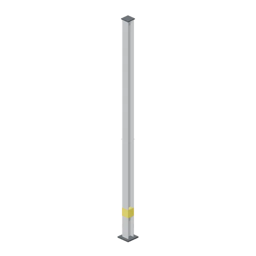 Steel hall column, 6 m (Machine Shop and Factory Hall)