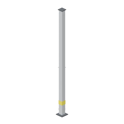 Steel hall corner column, 6 m (Machine Shop and Factory Hall)