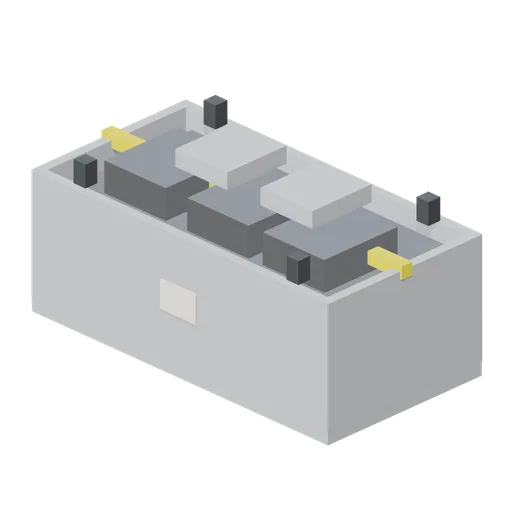 Open scrap skip (Machine Shop and Factory Hall)