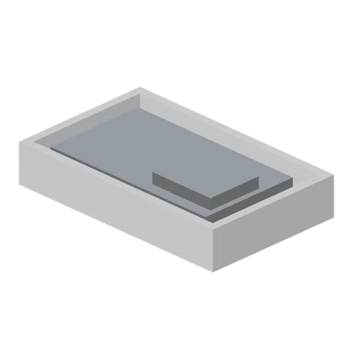 Steel chip tray (Machine Shop and Factory Hall)