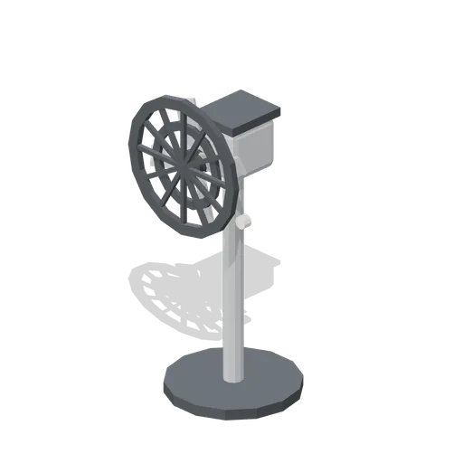 Floor standing workshop fan (Machine Shop and Factory Hall)