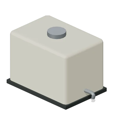 Rectangular Cistern (Water Collection and Purification)