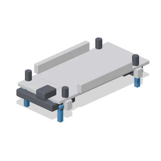 Bare Rolling Chassis (Car Factory Production Line)