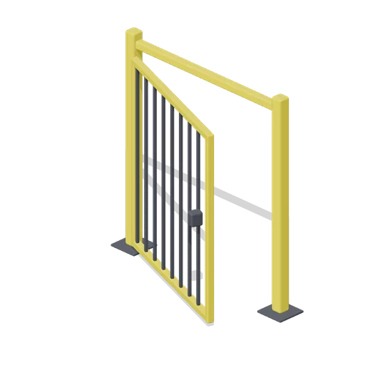 Robot Fence Gate (Car Factory Production Line)