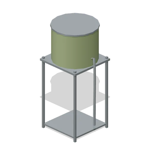 Elevated Water Tank (Water Collection and Purification)