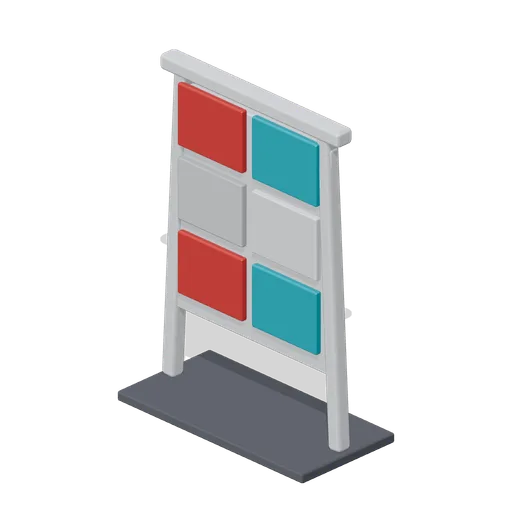 Colour Sample Board (Car Factory Production Line)