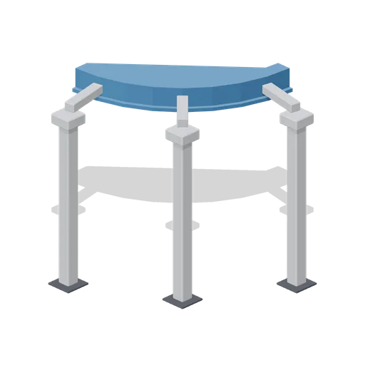 Overhead Rail Curve (Car Factory Production Line)