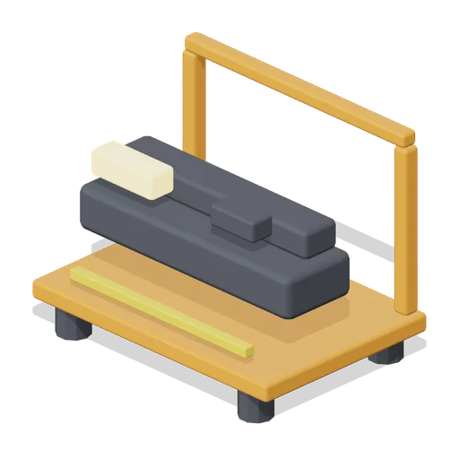 Dashboard Delivery Cart (Car Factory Production Line)