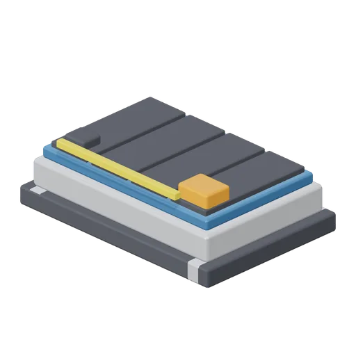 Battery Pack On Pallet (Car Factory Production Line)