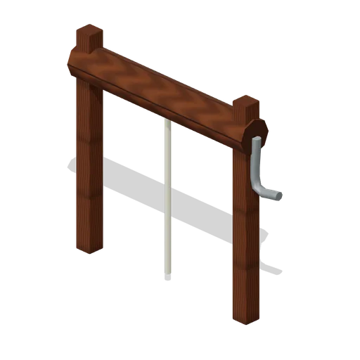 Well Windlass (Water Collection and Purification)