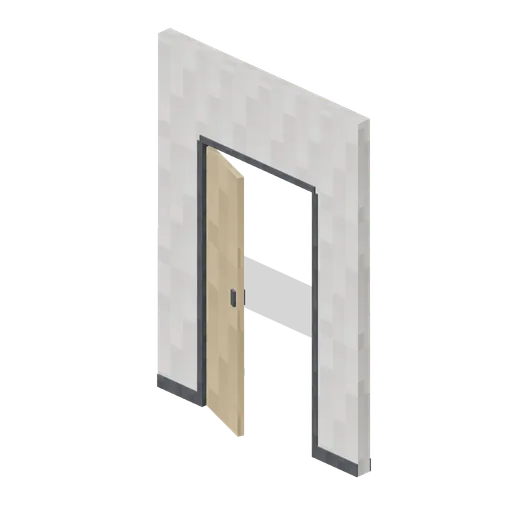 Door Wall Bay (Pixel Modern Office)