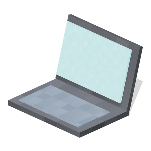Open Laptop (Pixel Modern Office)