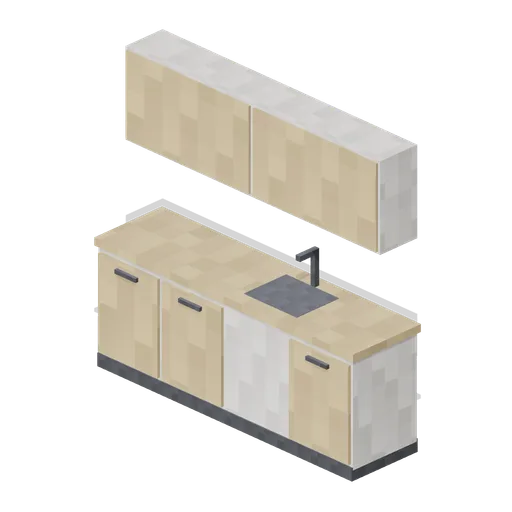 Kitchenette Run (Pixel Modern Office)