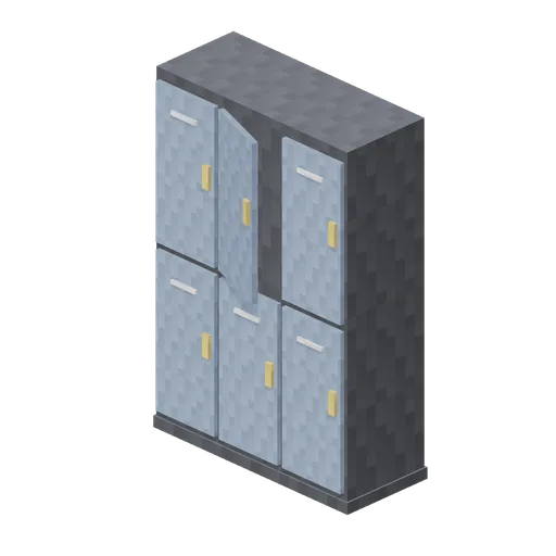 Lockers Bank (Pixel Modern Office)