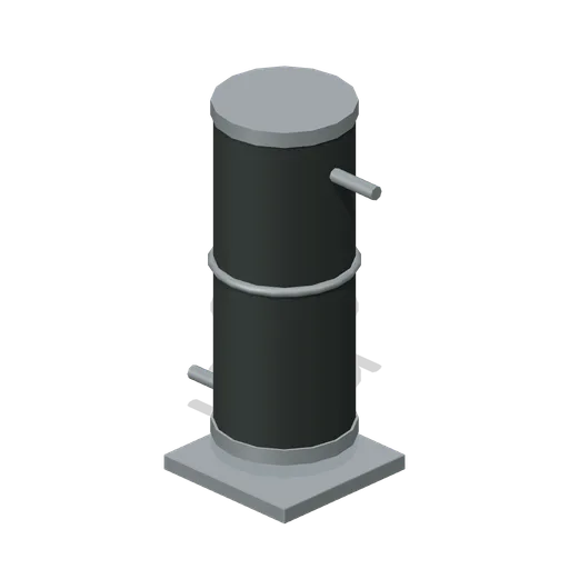 Charcoal Filter Column (Water Collection and Purification)