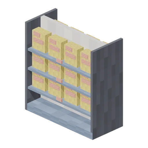 Gondola Run Cereal Boxes (Pixel Modern Supermarket)