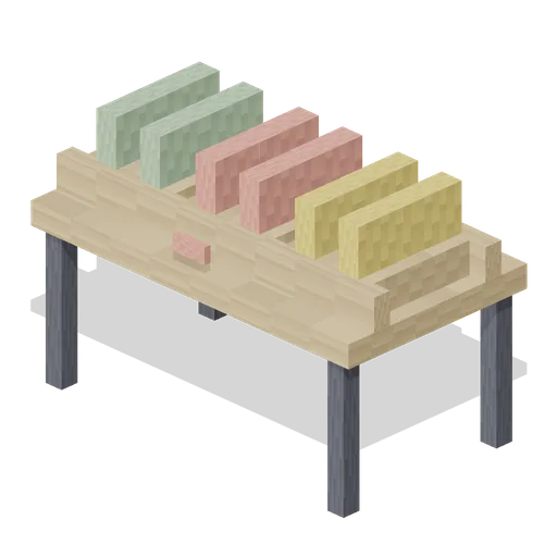 Produce Table Vegetables (Pixel Modern Supermarket)