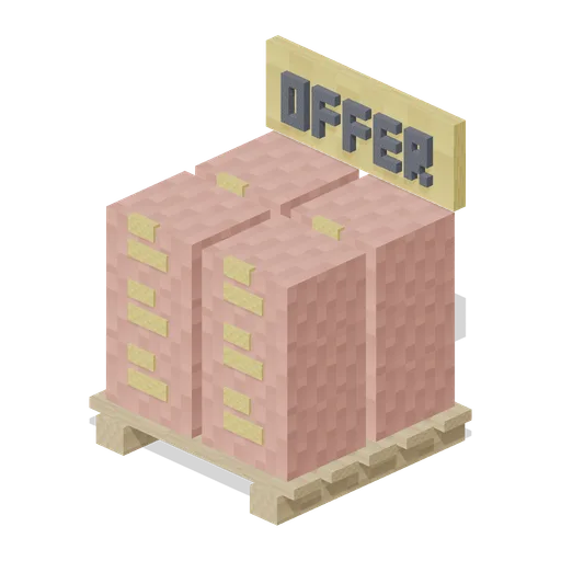 Promotional Pallet Display (Pixel Modern Supermarket)