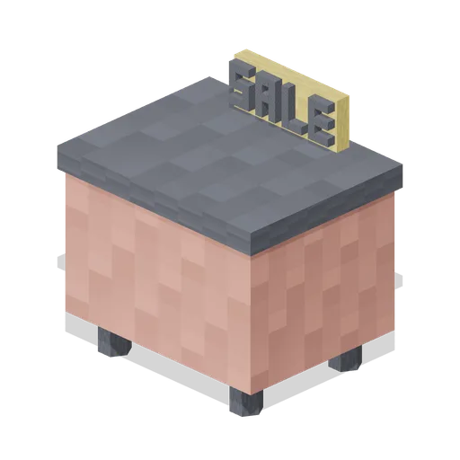Clearance Basket Bin (Pixel Modern Supermarket)
