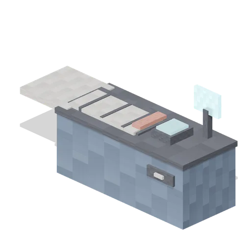 Checkout Lane With Belt (Pixel Modern Supermarket)