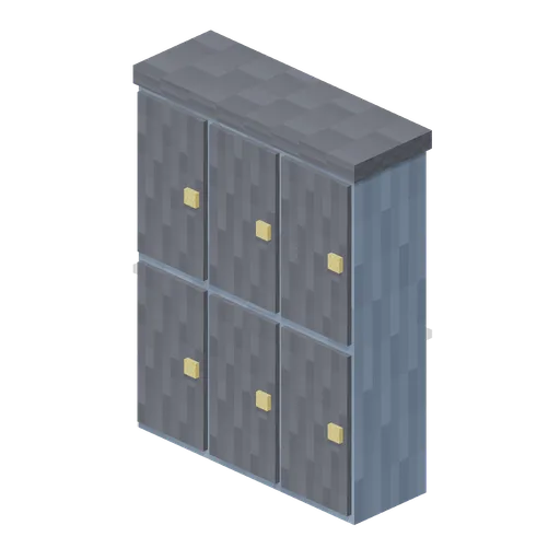 Customer Lockers (Pixel Modern Supermarket)