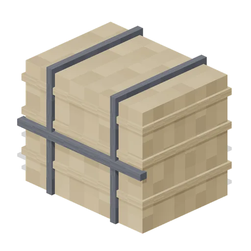 Cardboard Bale (Pixel Modern Supermarket)