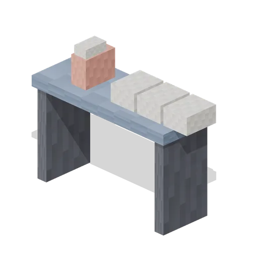 Price Gun On Shelf (Pixel Modern Supermarket)