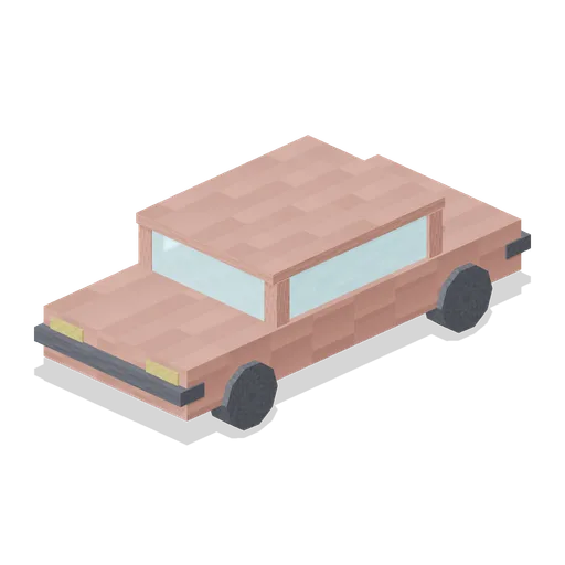 Customer Car Red (Pixel Modern Supermarket)