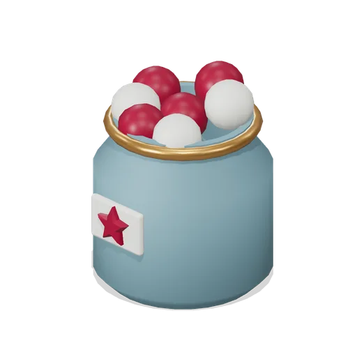 Peppermint Candy Jar (Storybook Christmas Market)
