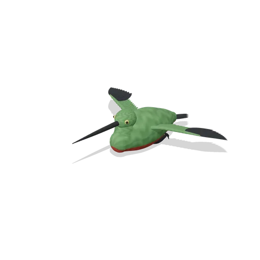 Hummingbird hovering (Birds and Reptiles HD)