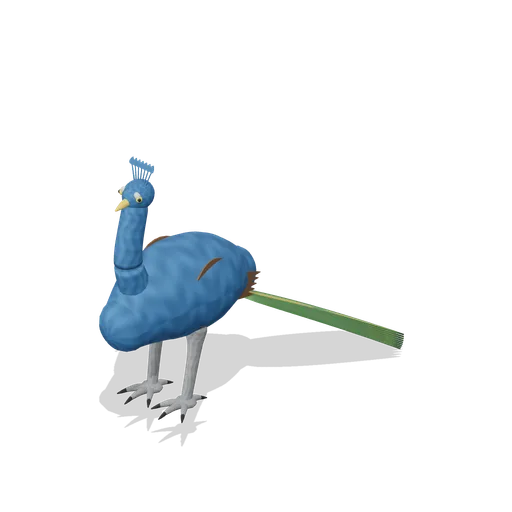 Indian peacock (Birds and Reptiles HD)
