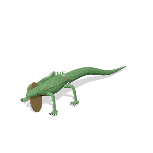 Green iguana (Birds and Reptiles HD)